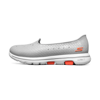 (W) Skechers Go Walk 5 'Light Grey'