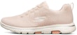 (W) Skechers Go Walk 5 Rendah 'Merah Jambu Muda Beige' 124242-LTPK