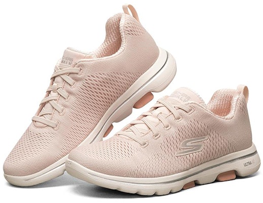 (Women) Skechers Go Walk 5 Low-Top 'Light Pink Beige' 124242-LTPK Lookbook (Women) Skechers Go Walk 5 Low-Top 'Light Pink Beige' 124242-LTPK