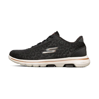 (W) Skechers Go Walk 5 Low-Top Black