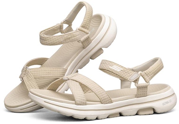 (W) Skechers Go Walk 5 'Natural' Zapatillas 140096-NAT Lookbook (W) Skechers Go Walk 5 'Natural' Zapatillas 140096-NAT