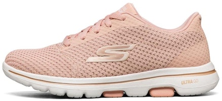 (Women) Skechers Go Walk 5 Running Shoes 'Pink White' 124021-PKGD (Women) Skechers Go Walk 5 Running Shoes 'Pink White' 124021-PKGD