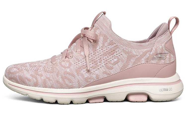 (W) Skechers Go Walk 5 Low-Top Sneakers Pink