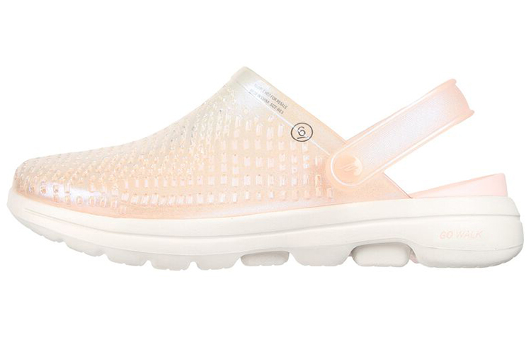 (Women) Skechers Go Walk 5 'Pink Casual Clog' 111297-LTPK