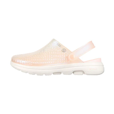 (W) Skechers Go Walk 5 'Pink Casual Clog'