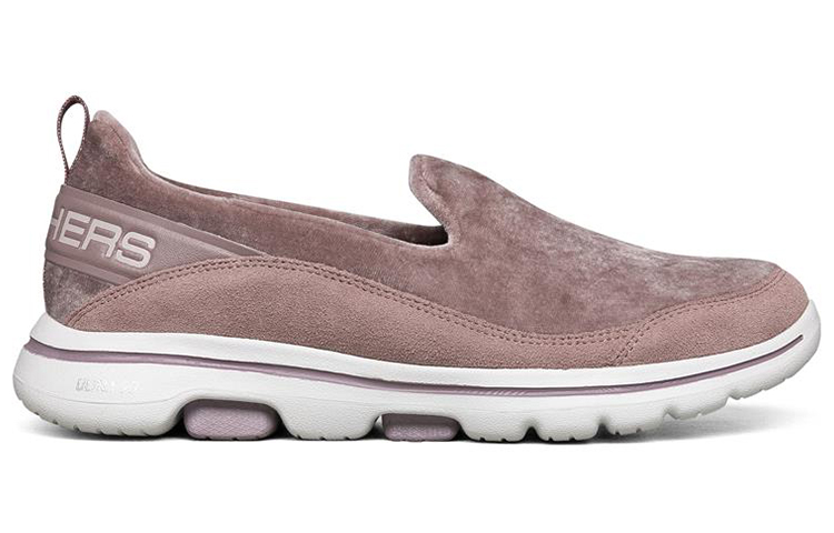 Order (W) Skechers Go Walk 5 'Pink Slip-On' Sepatu Slip-On Wanita - Merah Muda 124217-MVE