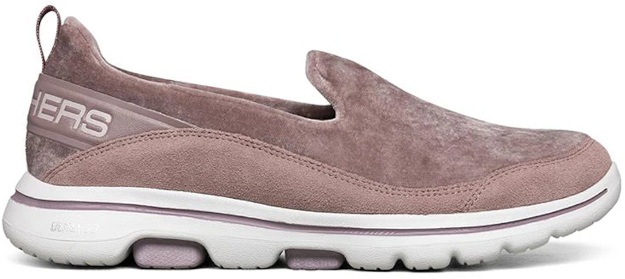 (W) Skechers Go Walk 5 'Pink Slip-On' Sepatu Slip-On Wanita - Merah Muda 124217-MVE Order (W) Skechers Go Walk 5 'Pink Slip-On' Sepatu Slip-On Wanita - Merah Muda 124217-MVE