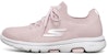 (W) 스케쳐스 고워크 5 핑크/화이트 운동화 124010-PNK
