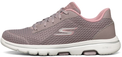 (Women) Skechers Go Walk 5 Pink/Purple 896022-MVE (Women) Skechers Go Walk 5 Pink/Purple 896022-MVE