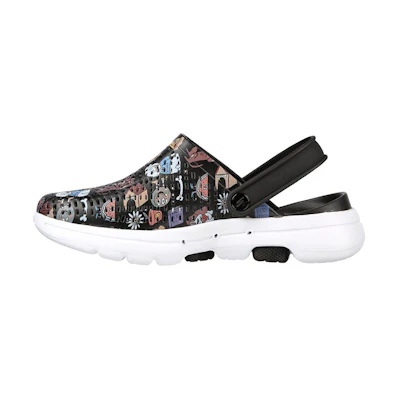 (W) Skechers Go Walk 5 'Pup Life Black'