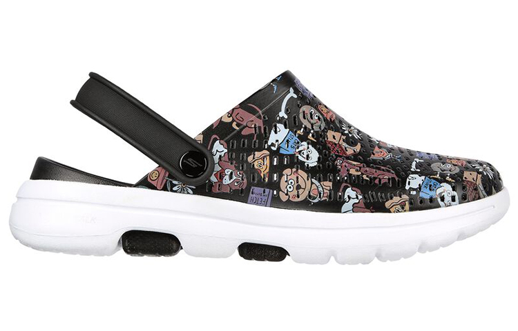 Order (Women) Skechers Go Walk 5 'Pup Life Black' 111013-BLK