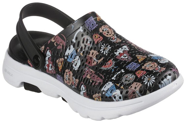 (W) Skechers Go Walk 5 'Pup Life Black' Sepatu Hitam 111013-BLK Lookbook (W) Skechers Go Walk 5 'Pup Life Black' Sepatu Hitam 111013-BLK