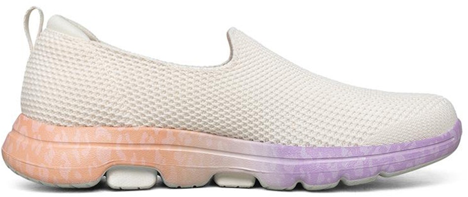 (W) Skechers Go Walk 5 Slip-On Putih/Multi 124205-WMLT Order (W) Skechers Go Walk 5 Slip-On Putih/Multi 124205-WMLT