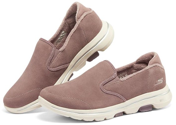(W) Skechers Go Walk 5 'Taupe Pink' Sepatu Wanita 896045-MVE Lookbook (W) Skechers Go Walk 5 'Taupe Pink' Sepatu Wanita 896045-MVE