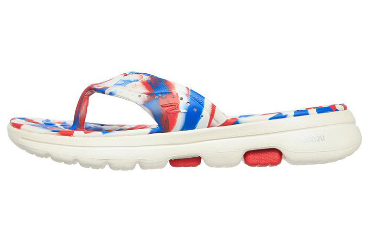 (W) Skechers Go Walk 5 'White Multicolor'