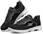 (W) Skechers Go Walk 5 'Hitam Putih' 124234-BLK