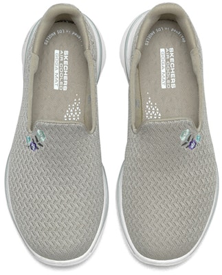 (W) Skechers Go Walk 5 Abu-Coklat 'Sepatu Slip-On Kasual Trendi Bernapas' 124002-TPE Lookbook (W) Skechers Go Walk 5 Abu-Coklat 'Sepatu Slip-On Kasual Trendi Bernapas' 124002-TPE