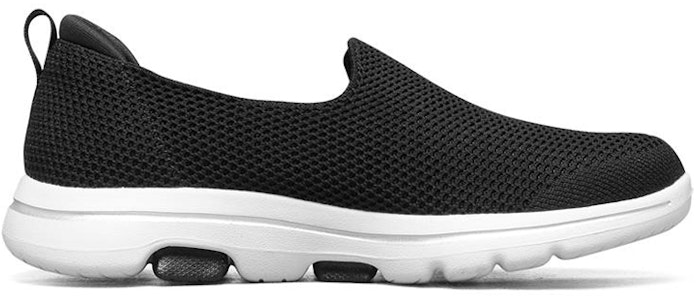 (W) 斯凯奇 Go Walk 5 黑色便鞋 124147-BKW Order (W) 斯凯奇 Go Walk 5 黑色便鞋 124147-BKW