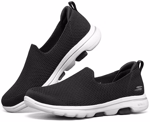 (W) Skechers Go Walk 5 Loafers 'Hitam' 124147-BKW Lookbook (W) Skechers Go Walk 5 Loafers 'Hitam' 124147-BKW