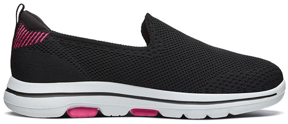 (Women) Skechers Go Walk 5 Loafers 'Black Pink Red' 15900-BKPK Order (Women) Skechers Go Walk 5 Loafers 'Black Pink Red' 15900-BKPK