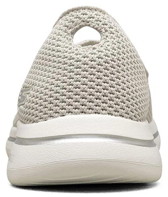 (W) Skechers Go Walk 5 Loafers Beige Sepatu Slip On Wanita Pria 124001-NAT Shop (W) Skechers Go Walk 5 Loafers Beige Sepatu Slip On Wanita Pria 124001-NAT
