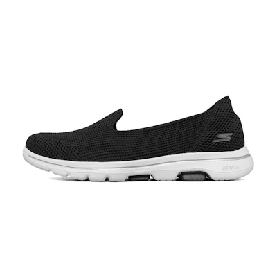 (W) Skechers Go Walk 5 Loafers Black