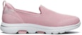 (W) Skechers Go Walk 5 Loafers Merah Jambu 15900-LTPK