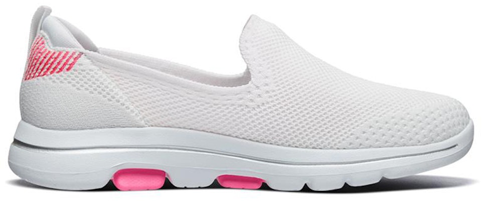 (Women) Skechers Go Walk 5 Loafers Pink/White 15900-WHP Order (Women) Skechers Go Walk 5 Loafers Pink/White 15900-WHP