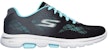 (W) Skechers Go Walk 5 Low-Top Hitam/Biru 15929-BKAQ