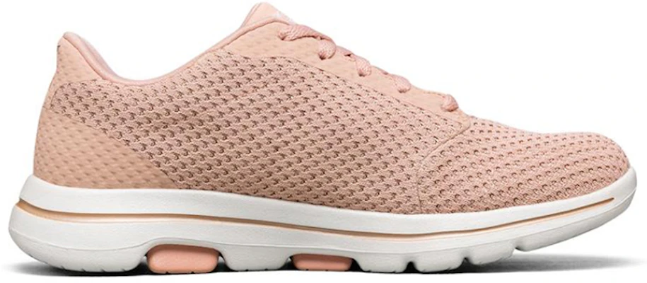 (Women) Skechers Go Walk 5 Running Shoes 'Pink White' 124021-PKGD Order (Women) Skechers Go Walk 5 Running Shoes 'Pink White' 124021-PKGD