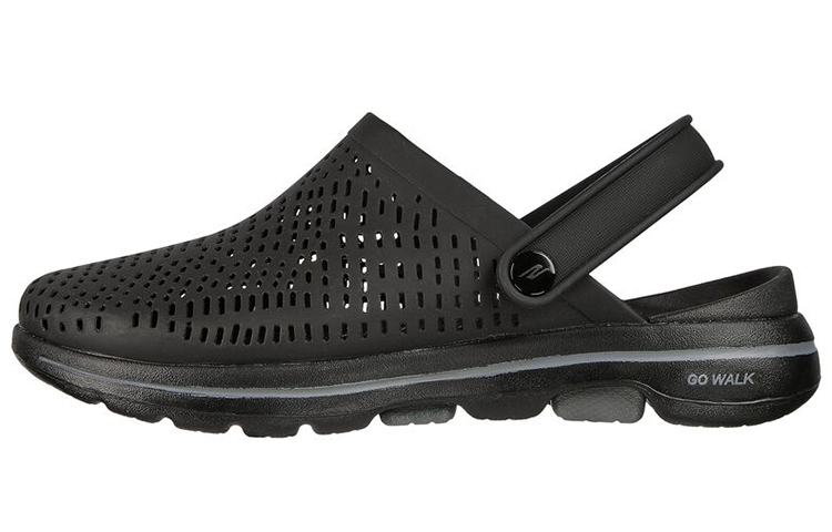 (W) Skechers Go Walk 5 Sandal 'Outdoor Black'