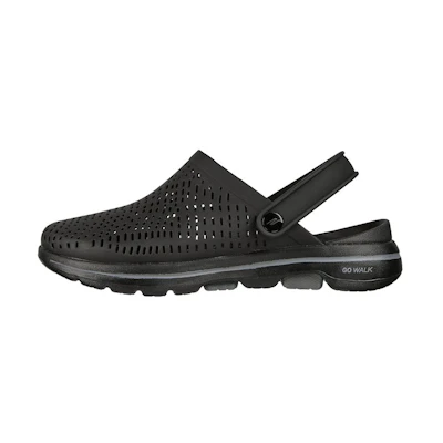 (W) Skechers Go Walk 5 Sandal 'Outdoor Black'
