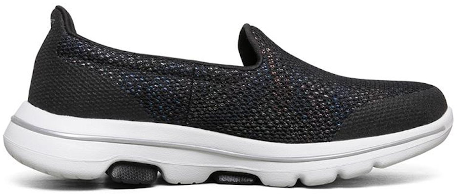 (W) Skechers Go Walk 5 Slip-On ''Nero Bianco'' 124005-BKMT Order (W) Skechers Go Walk 5 Slip-On ''Nero Bianco'' 124005-BKMT