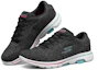 Lookbook (W) Skechers Go Walk 5 Sportschuhe Schwarz/Weiß/Grün 15951-BKMT