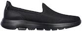 Order (W) Skechers Go Walk 6-Dorin Casual Sportieve Schoen Zwart 124511-BBK