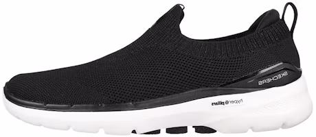 (Women) Skechers Go Walk 6 'Black' 124530-BKW (Women) Skechers Go Walk 6 'Black' 124530-BKW