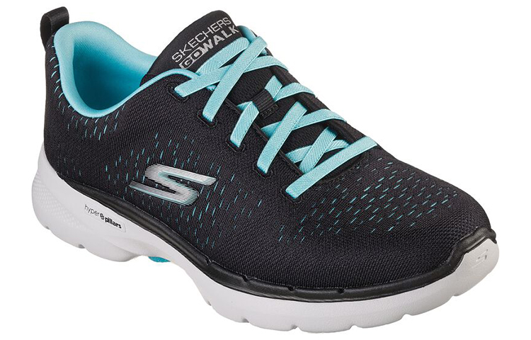 (W) Skechers Go Walk 6 'Black Blue' 圖 3