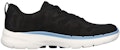 (W) Skechers Go Walk 6 'Hitam Biru Putih' 124560-BKBL