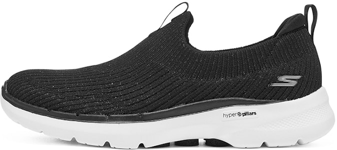 (W) スケッチャーズ GOwalk 6 スリップオン (ブラック) 124521-BLK Buy (W) スケッチャーズ GOwalk 6 スリップオン (ブラック) 124521-BLK