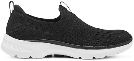 (W) Skechers Go Walk 6 'Slip-On Kasual Hitam' 124521-BLK Order (W) Skechers Go Walk 6 'Slip-On Kasual Hitam' 124521-BLK