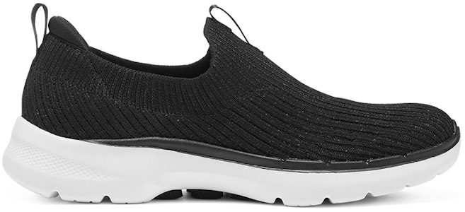 (W) スケッチャーズ GOwalk 6 スリップオン (ブラック) 124521-BLK Order (W) スケッチャーズ GOwalk 6 スリップオン (ブラック) 124521-BLK