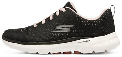 (Women) Skechers Go Walk 6-Adora 'Black Pink White' 124524-BKLP (Women) Skechers Go Walk 6-Adora 'Black Pink White' 124524-BKLP