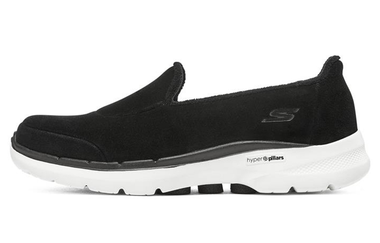 (Women) Skechers Go Walk 6 'Black White' 124528-BKW