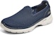 (W) Skechers Go Walk 6 'Biru Tua' 124523-NVY
