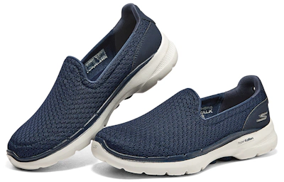 (Women) Skechers Go Walk 6 'Navy'