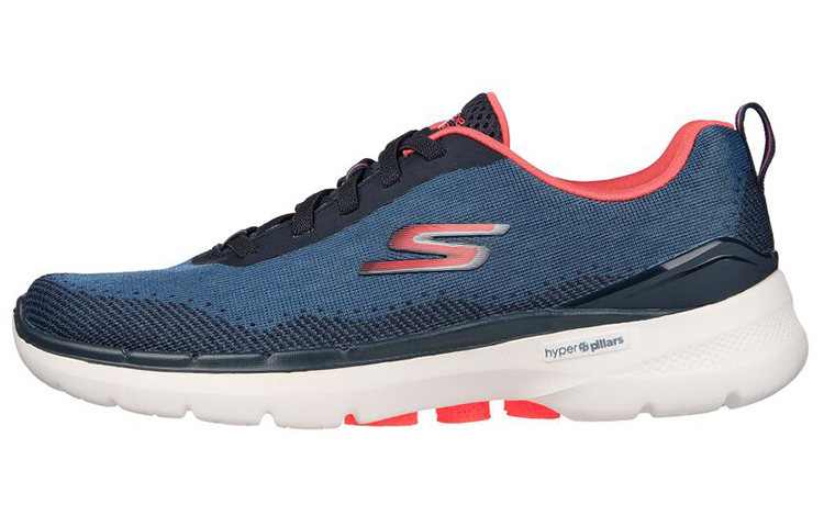 (Women) Skechers Go Walk 6 'Blue Casual Low' 124545-NVCL