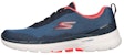 (W) Skechers Go Walk 6 'Biru Kasual Rendah' 124545-NVCL