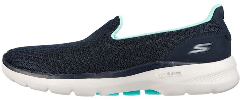 (Women) Skechers Go Walk 6 'Blue Green Casual' 124508-NVTQ Buy (Women) Skechers Go Walk 6 'Blue Green Casual' 124508-NVTQ