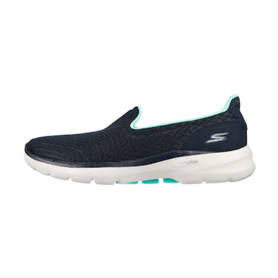 (W) Skechers Go Walk 6 'Blue Green Casual'