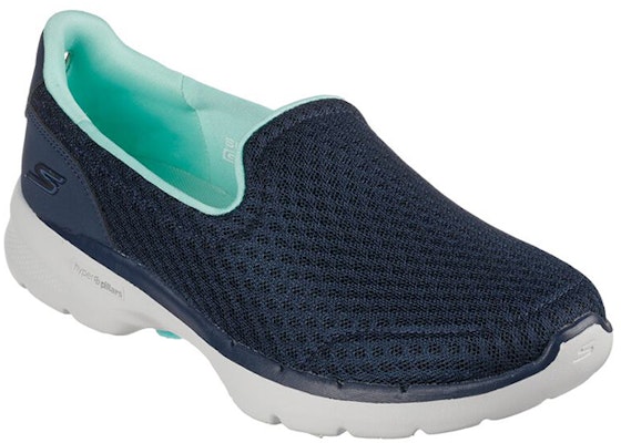 (Women) Skechers Go Walk 6 'Blue Green Casual' 124508-NVTQ Lookbook (Women) Skechers Go Walk 6 'Blue Green Casual' 124508-NVTQ